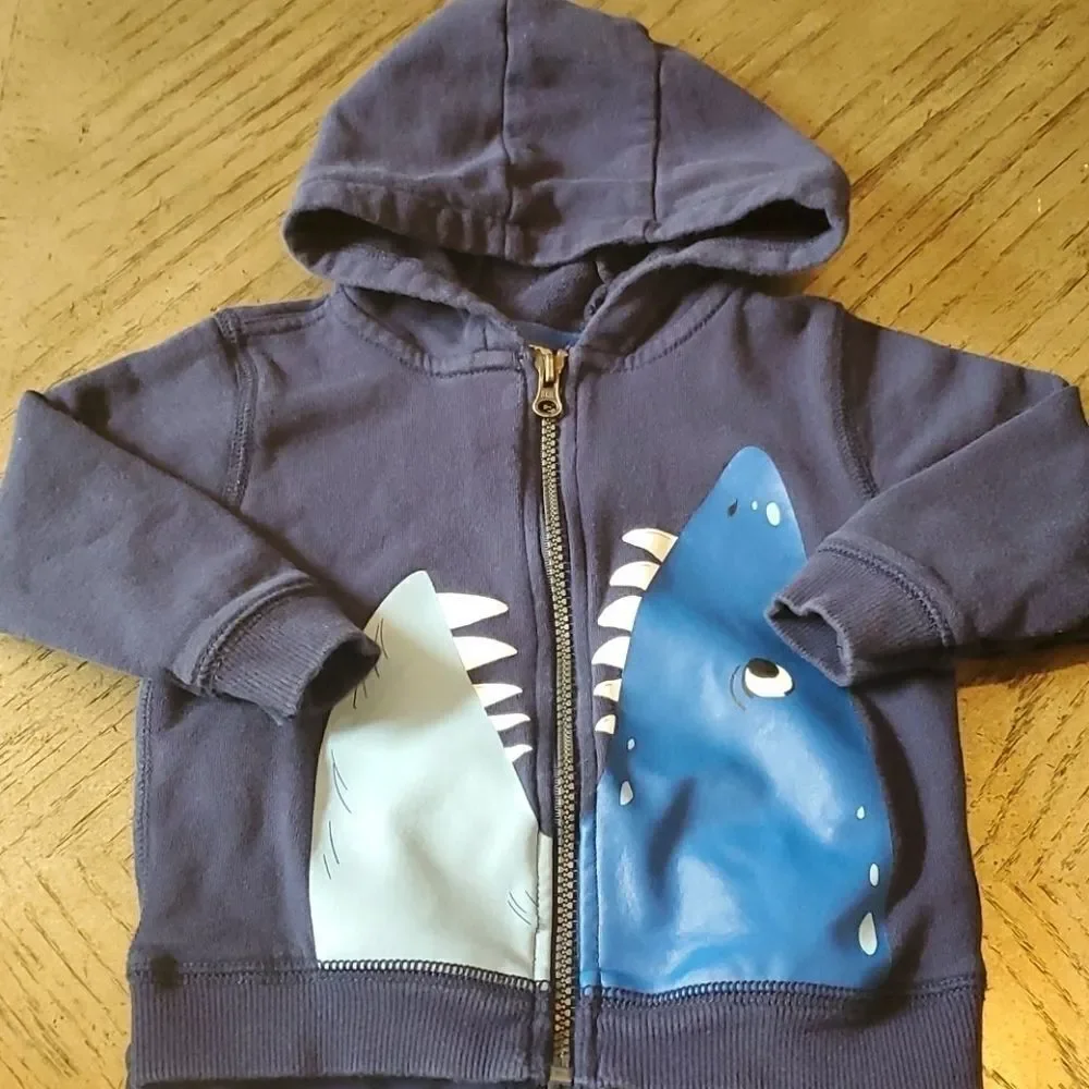 Boys 24 month Carters shark sweat set